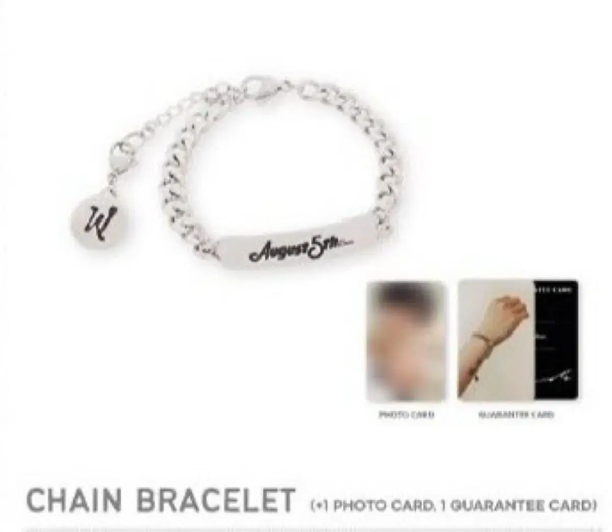 WOODZ Cho Seungyoun 2021 Birthday MD Bracelet wts