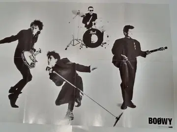 BAND를 하자 특대형 양면 포스터 BOOWY