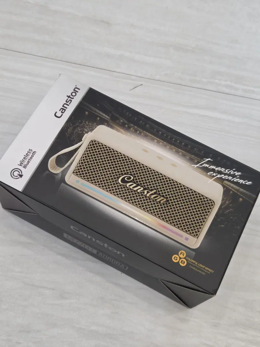 Canston M77BT AURORA Bluetooth Wireless Speaker, almost new