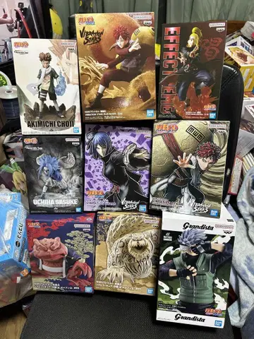 NARUTO 피규어 9종 세트 미사용