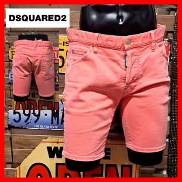 Dsquared2 롱 펜슬 숏 데님 숏 팬츠
