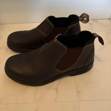 Blundstone 브라운 사이드 고어 부츠 UK6 25.0~25.5