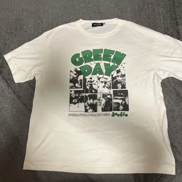 GOOD ROCK SPEED 밴딩 T 셔츠 그린 데이 GREEN DAY
