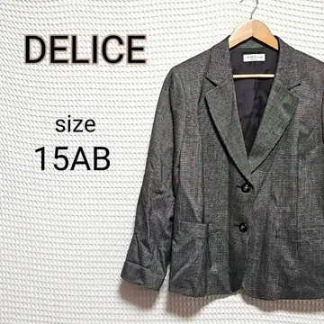 DELICES 테일러드 자켓 15AB 그레이 계열