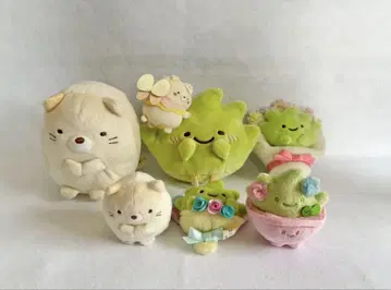 스미코구라시 봉제 인형들 [6개 묶음 판매]