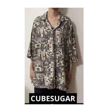 CUBESUGAR 큐브 슈가 알로하 셔츠