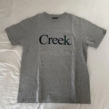 Creek 로고 그레이 티셔츠