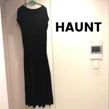 HAUNT eclat 저지 드레스 컷 티셔츠 원피스