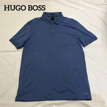 HUGO BOSS (휴고 보스) 파랑 피케 셔츠