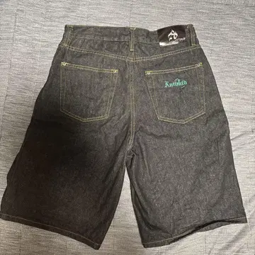 Antimid Right baggy jorts-indigo M 사이즈