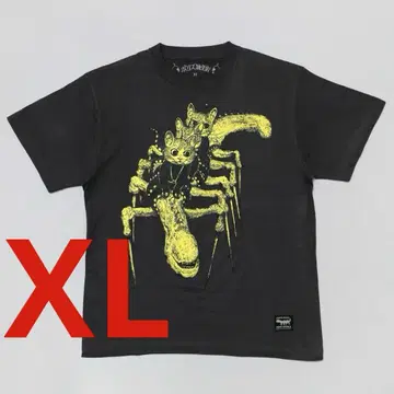 보리스 잡화점 히구치 유코 티셔츠 'RODEO (BK)' XL 사이즈