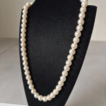 테리 있음 펄 재팬 펄 목걸이 42cm