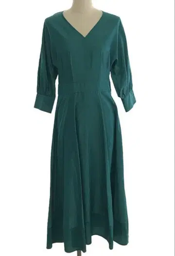 STRASBURGO 스트라스부르 코튼 실크 드레스 원피스 36