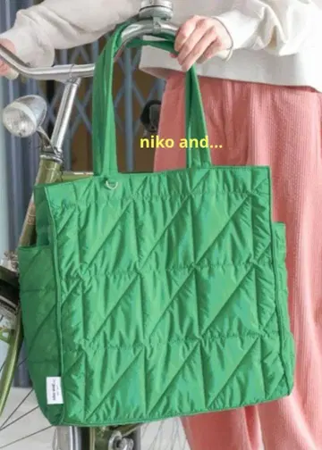 niko and.. 오리지널 멀티 퀼트 토 백 그린 70