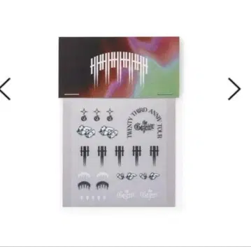 the GazettE 굿즈 NAIL STICKER