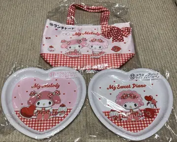 마이멜로디 토트백 & 하트형 플레이트 세트 마이멜로디 제일복권