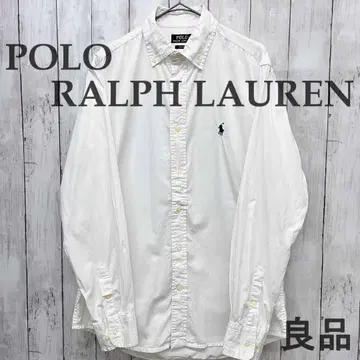 폴로 랄프 로렌 SLIM FIT 긴팔 셔츠 여성용 L 버튼 다운