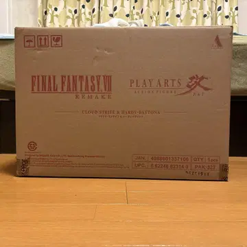 FF7 클라우드 스트라이프 & 하디=데이토나 피규어 상자 포함 한정판