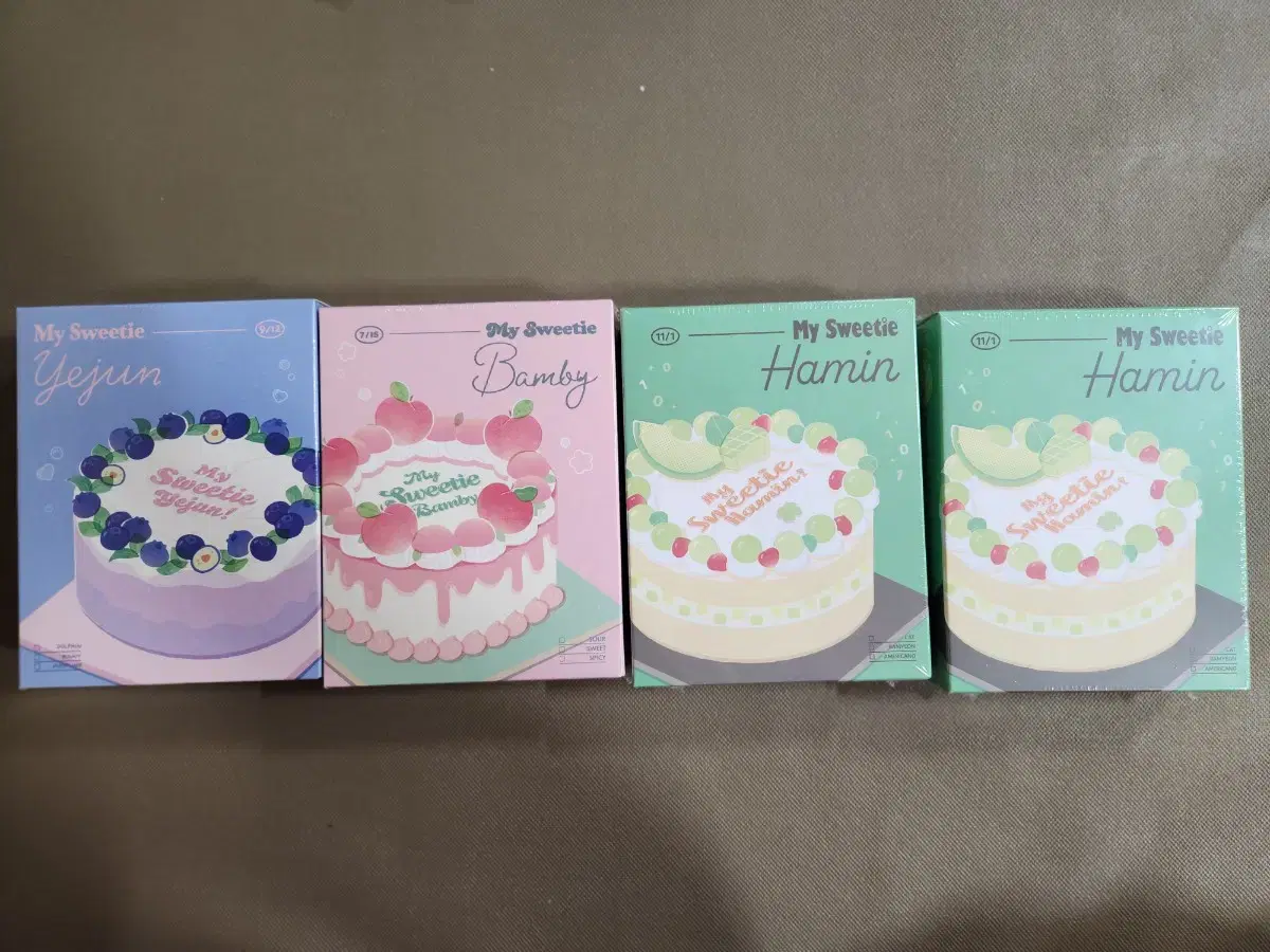PLAVE Birthday Kit Yejun, Bamby, Hamin