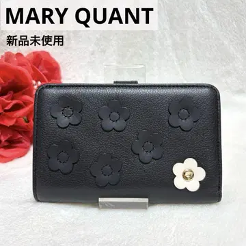 미사용 MARY QUANT 마리콴트 후리 데이지 패치 지갑