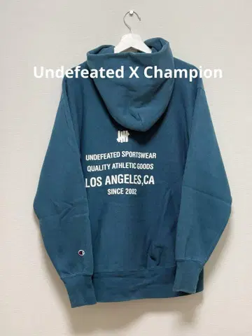 "새상품급" Undefeated X 챔피언 콜라보 후드티 후디