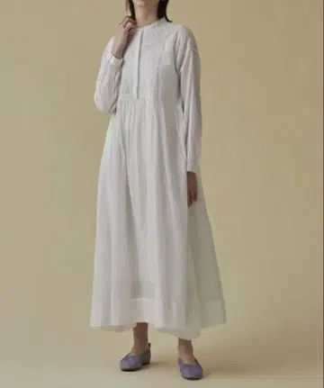 하우스 오브 로터스 라쿠나우 자수 원피스
