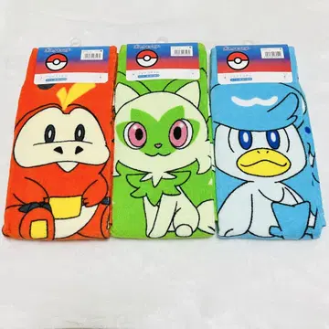 포켓몬 페이스 타월 뜨아거(호게타) 냐오하 쿠와스
