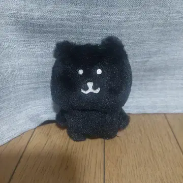나가노 마켓 나가노의 곰 봉제 인형 S THE BLACK