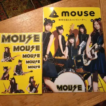 MOUSE 노기자카46 클리어 파일 & 씰 세트