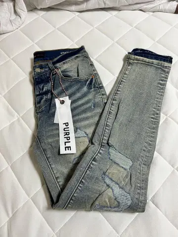 PURPLE BRAND 데미지 스키니 데님 사이즈 29