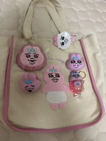 빤쮸토끼 자수 토트백 모음
