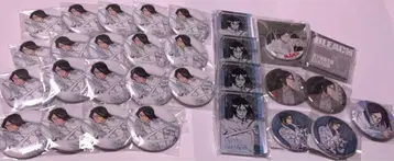 BLEACH 이시다 우류 캔뱃지 아크릴 블록 세트