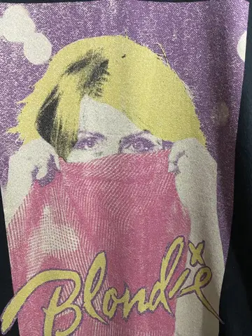HYSTERIC GLAMOUR Blondie 티셔츠 S 사이즈 D. 해리