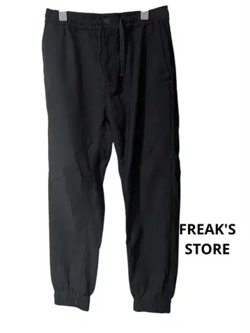 고품질 FREAK'S STORE 블랙 조거 팬츠 M 사이즈 프릭스 스토어