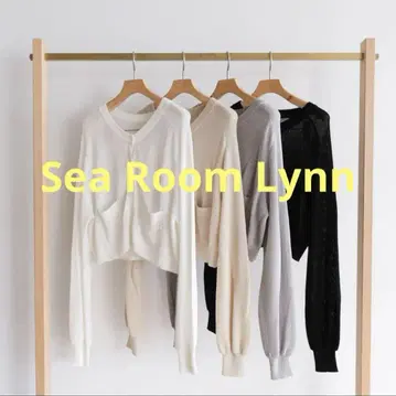 시루무린 ICy knit 컴팩트 가디건 블랙