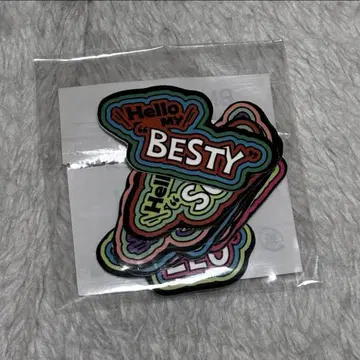 BE:FIRST HELLO MY BESTY 네임 스티커 세트