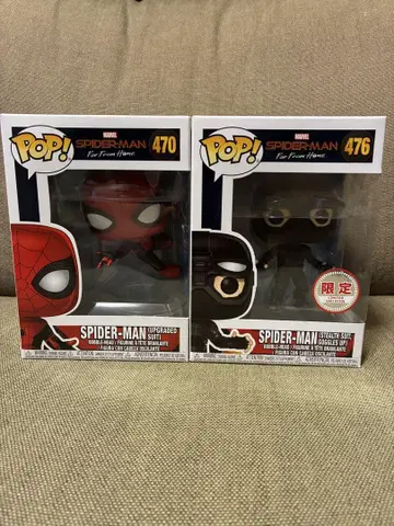 Funko Pop 스파이더맨 FFH 업그레이드 & 스텔스 수트 2개