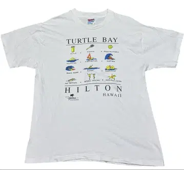 90s Hanes 티셔츠 L 사이즈 화이트