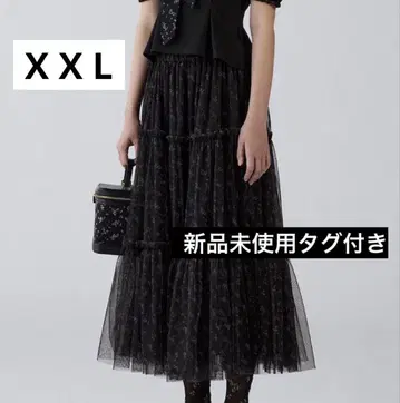 GU rokh 샤샤 스커트 XXL 블랙 택 포함 새상품