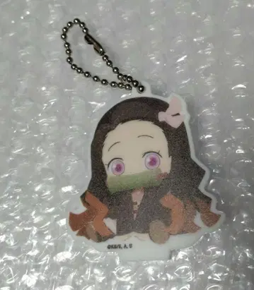 네즈코 아크릴 키링 볼 체인 포함
