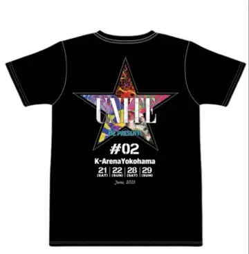 B'z UNITE#2 티셔츠 M 사이즈