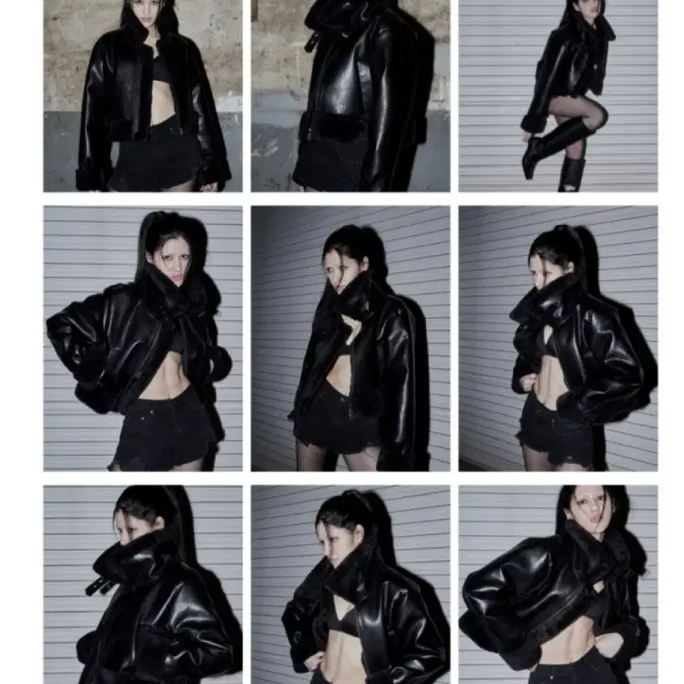 ジャケット・アウター Bohemian seoul leather blouson jumper BOHEMIAN SEOUL | 보헤미안서울 Bohemian Seoul High-Neck