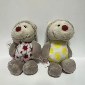 nici 키링 탄력 있는 쥐 꽃무늬 도트 곰 고양이 개