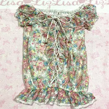 LIZLISA 꽃무늬 파워 튜닉