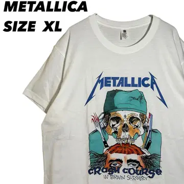 메탈리카 티셔츠 밴드 티셔츠 METALLICA 티셔츠 XL 티셔츠