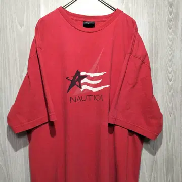 NAUTICA 레드 빅 티셔츠
