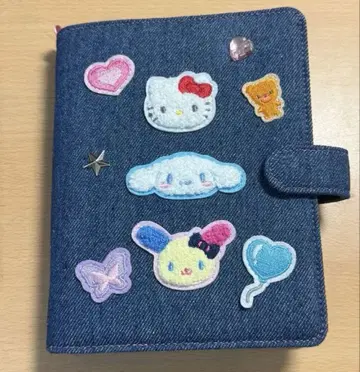 산리오 데님 와펜 시리즈 콜렉트 북 트레이딩 카드 바인더