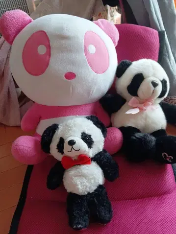 팬더 봉제 인형 세트
