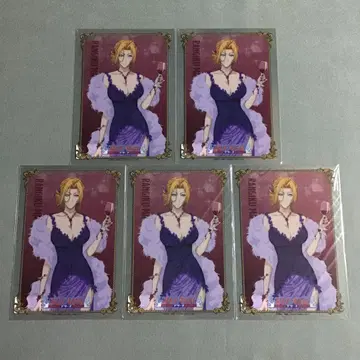 BLEACH 마츠모토 란기쿠 웹 복권 클리어 비주얼 시트