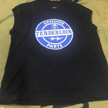Tenderloin 블랙 탱크탑